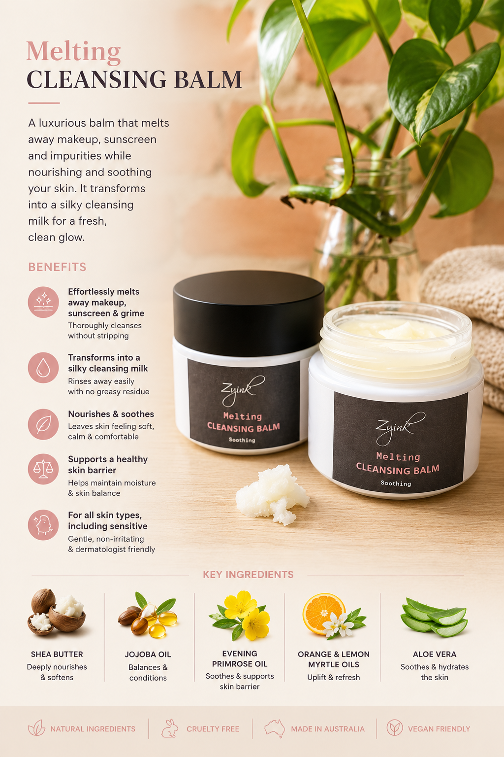 Melting Cleansing Balm